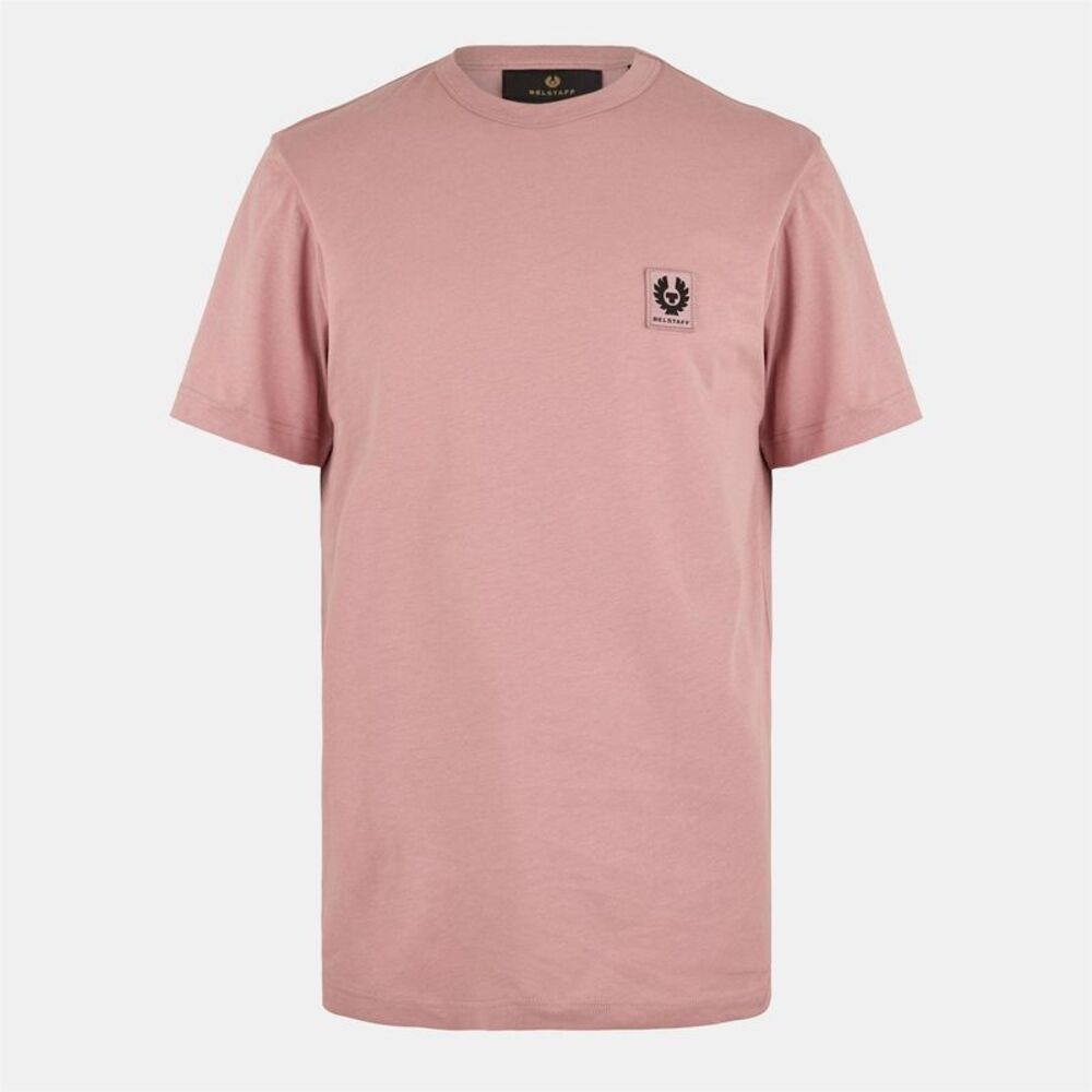 Belstaff Mens Phoenix Cotton T-Shirt / Rosewood